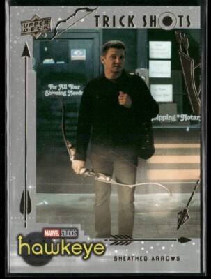 2023 Marvel Hawkeye Trick Shots Silver /100 #TS14 - Jeremy Renner
