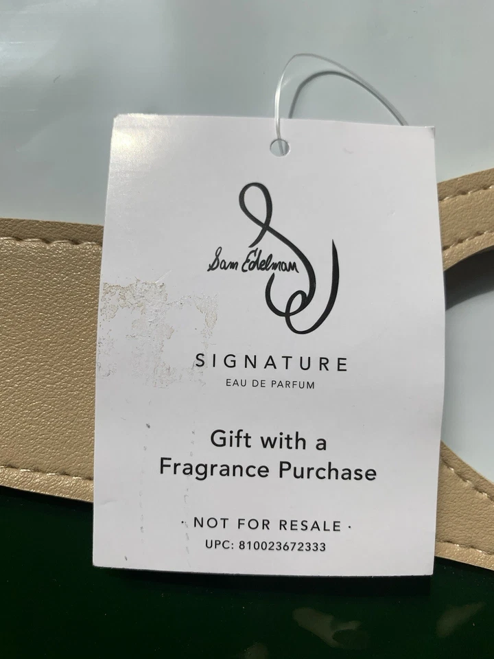 Bolso de Mano Sam Edelman Signature Verde PVC Transparente Regalo Nuevo con Etiquetas Foto 3 de 4