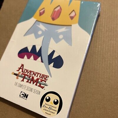 Adventure Time: The Complete Second TV Season 2 Two DVD 2-Disc Set NEW  Sealed
