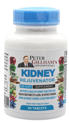 Peter Gillham's Kidney Rejuvenator, 90 Tablets, 45 Servings per Container.