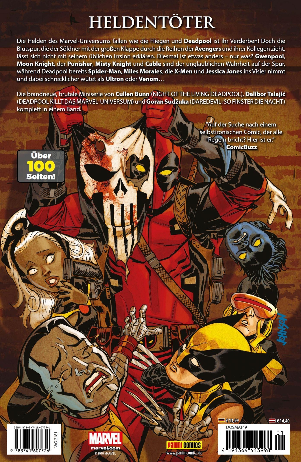 Thumbnail - Deadpool Killt Schon Wieder Das Marvel-universum Cullen Bunn