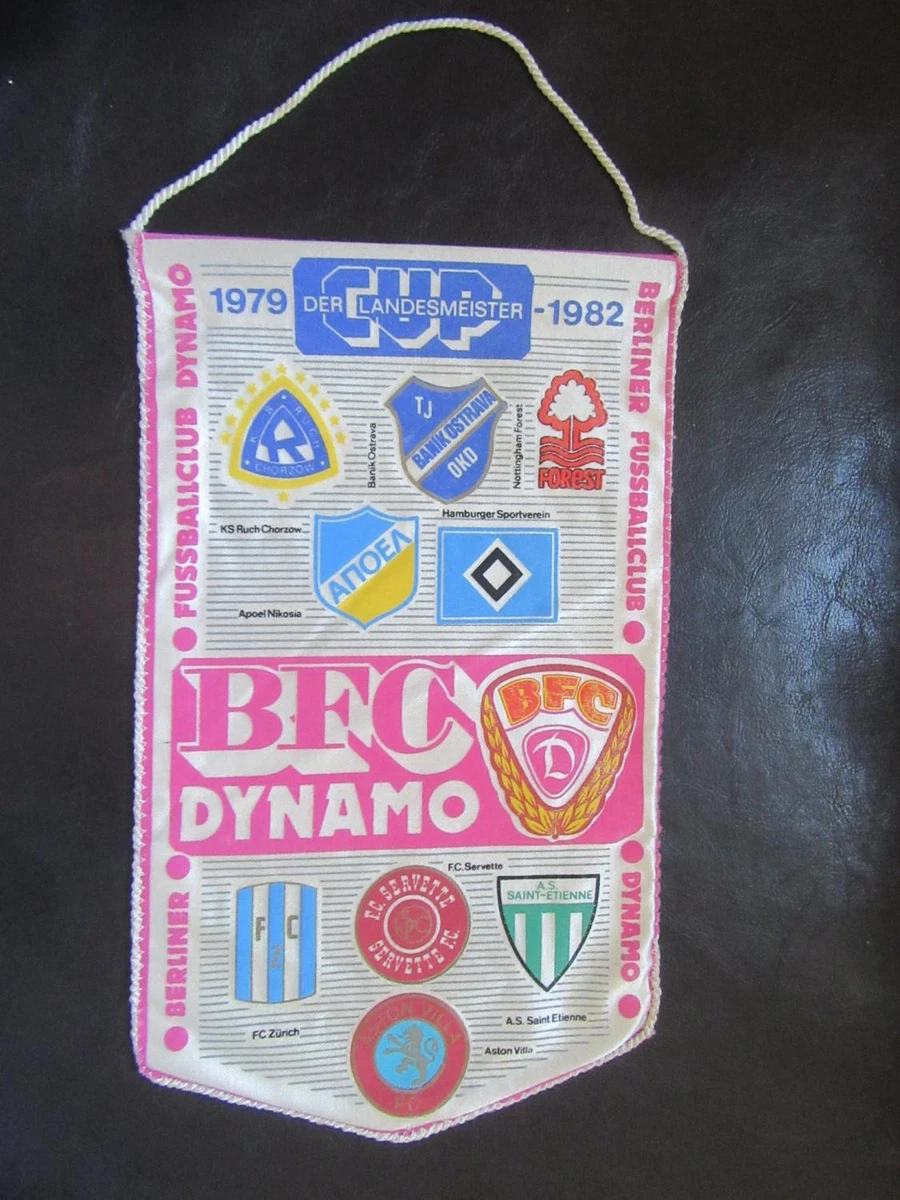 Grand Fanion BFC FC Berlin Dynamo – Pennant Vintage Football Allemand