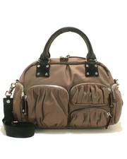 Nwt Mz Wallace Clara Mocha Bedford Handbag Retail $395
