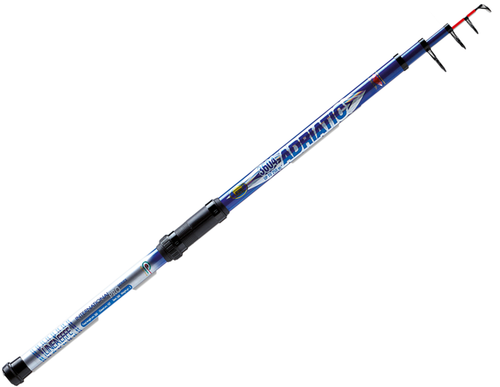 12ft Telescopic Beachcaster Rod + Multiplier Reel LS3000 with Line + Feathers - Picture 5 of 11