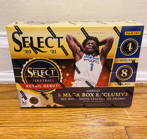 2020-21 PANINI SELECT NBA BASKETBALL MEGA BOX CIBLE LAMELO EDWARDS RC ICE PRIZM - Photo 1 sur 6