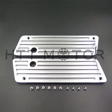 Custom Chrome Saddlebag Latch Covers For Harley Touring Electra Road Glide 93-13