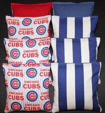 CHICAGO CUBS Cornhole Bean Bags ACA Regulation Corn Toss Bags Vintage Print