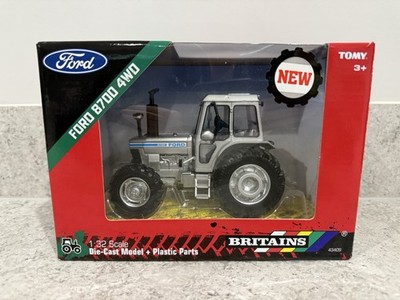 Britains Farm - Ford 8700 4WD (Silver Ltd Ed) Tractor - 1:32 - 43409S - Neu/Neuwertig