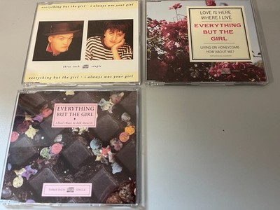 Everything But The Girl   3x 3 Inch CD´s: Love Is Here Where I Live,I Always Was