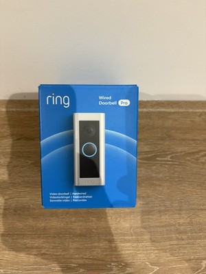 Ring Wired Doorbell Pro 2 Video Türklingel Brandneu Offene Verpackung Nie Benutzt SCHNELL UK