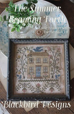 Blackbird Designs - Loose Feathers - Summer Beaming Forth - Cross Stitch Chart