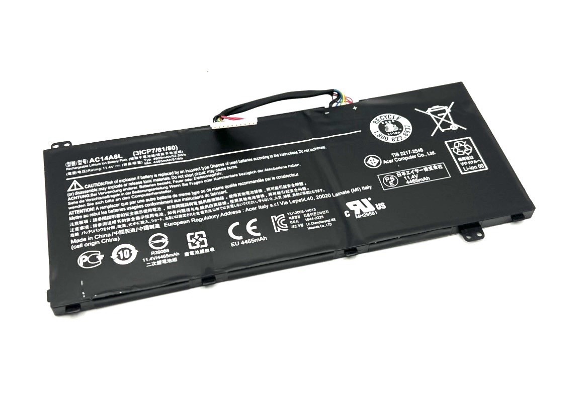 Acer Ori Battery for ACER Aspire V17 Nitro AC14A8L VN7 11.4V 3800mAh 43Wh