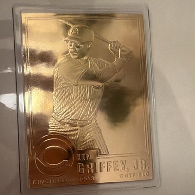 Upper Deck 24KT Gold 1997 Ken Griffey Jr. Insert CINC-26 Cincinnati Reds