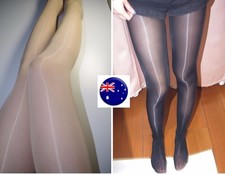 Women Lady Sexy Oil Shine High Gloss Glossy Pantyhose Sleek Stockings Tights 8D"