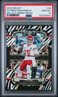 2023 Panini Select - Concourse Patrick Mahomes II #49 Zebra Die-Cut SSP