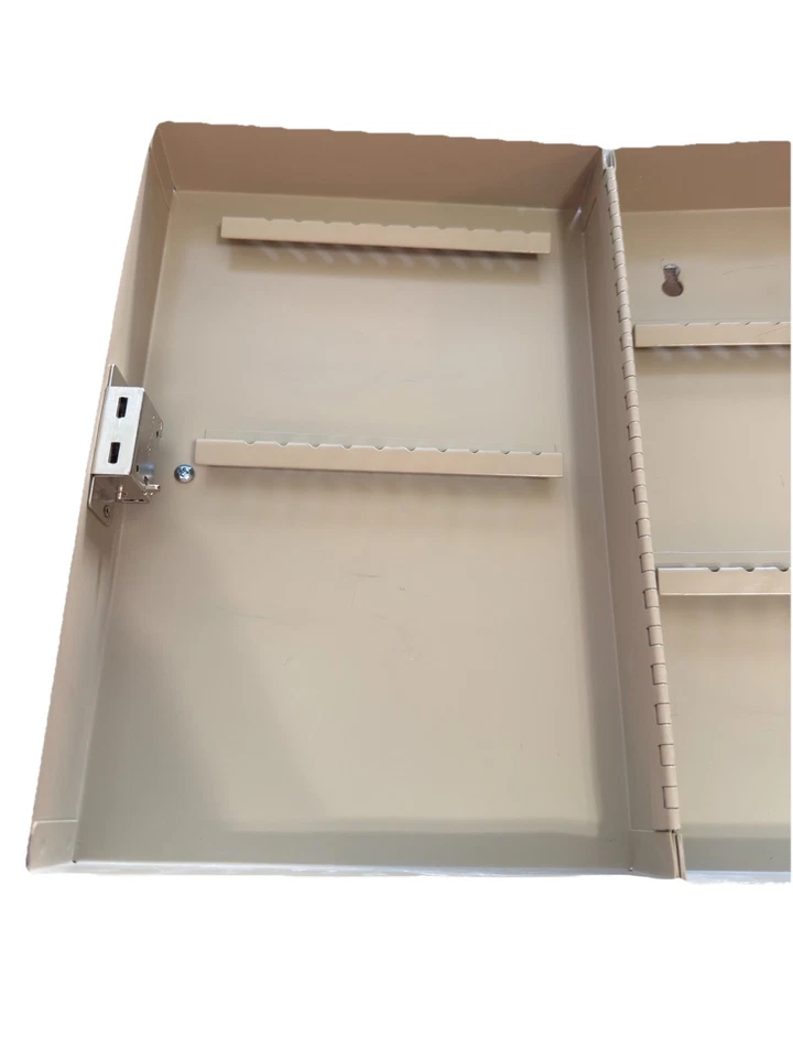 Caja de cerradura de almacenamiento de llaves vintage 40 unidades administración montaje en pared MMF Industries combo Foto 4 de 4