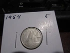 1954 - Canada - Silver Dime - Canadian 10 cent