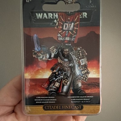 Warhammer 40.000 Grey Knights Lord Kaldor Draigo Citadel Finecast OVP