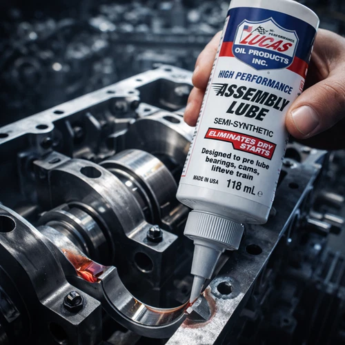 Lubrificante Assemblaggio Motore Lucas Oil 118ml-Protezione Avviamento Bronzine