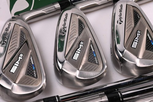 Taylormade SIM2 Max Irons / 4-PW / Stiff Flex KBS MAX MT 85 Shafts