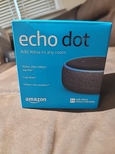 NUOVO Amazon Echo Dot: altoparlante intelligente Alexa integrato Bluetooth nero di terza generazione