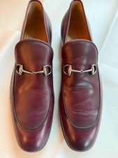 Gucci Horsebit Jordaan loafers Size 11 Burgundy