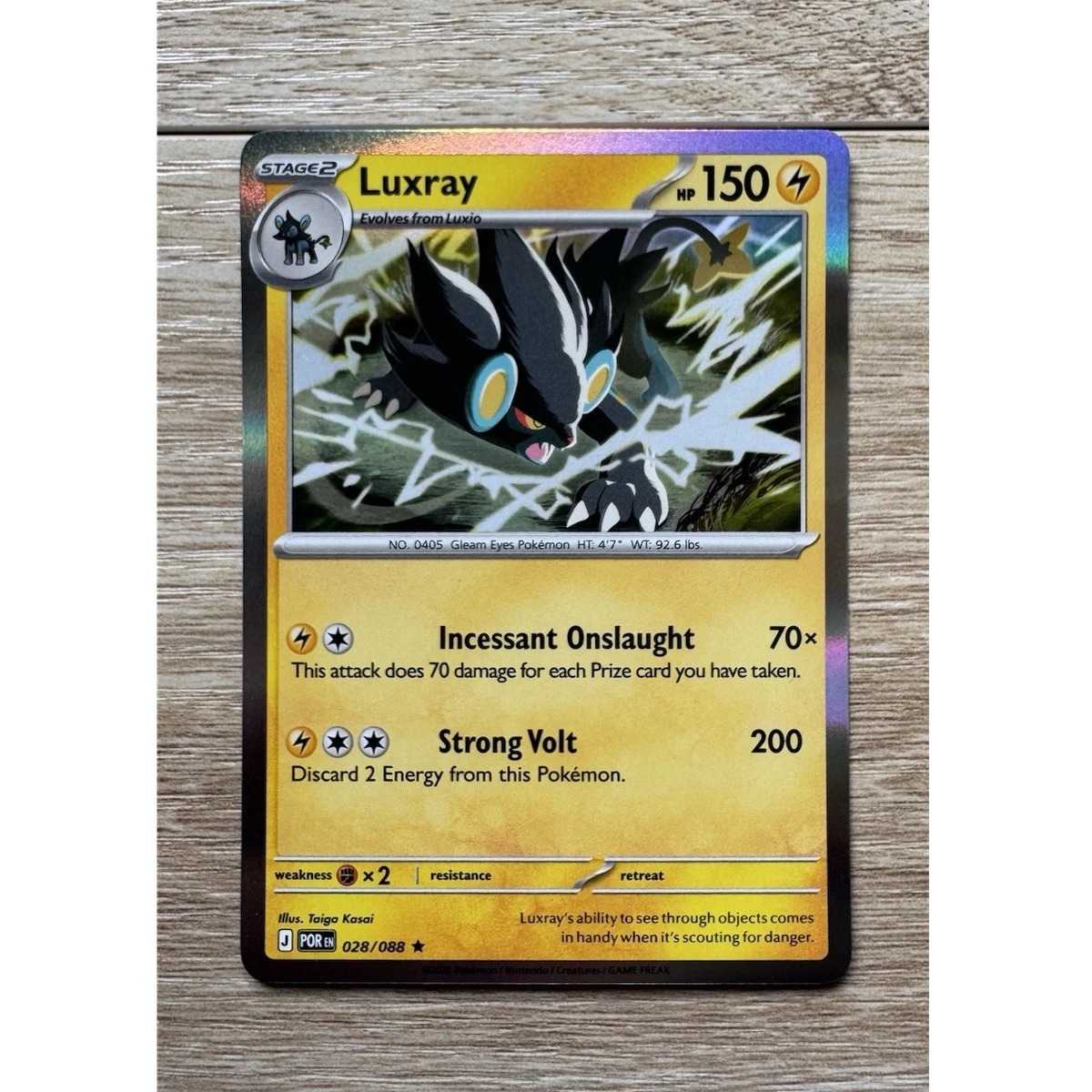 Pokemon Card Luxray | eBay