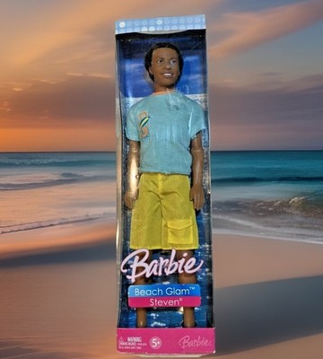 Barbie Beach Glam Steven doll K8388 Mattel 2006 with Rooted Hair