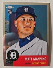 2022 Topps Chrome Platinum Anniversary - Matt Manning #444 (RC)
