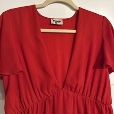 Show Me Your Mumu Austin Red Dress Women’s Dress Size Small