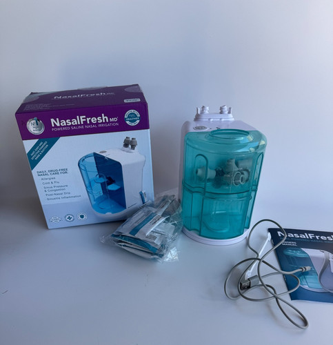 NASAL FRESH MD Dual Powered Nasal Irrigation System Nasal Rinse & Wash