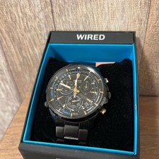 SEIKO WIRED chronograph black