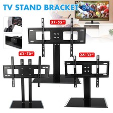 Universal TV Stands 26''-70'' LCD LED Flat Screen Table Pedestal Monitor Bracket