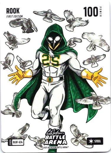 Bo Jackson Battle Arena Rook 1st Edition Steel Blizzard SP Brent Rooker