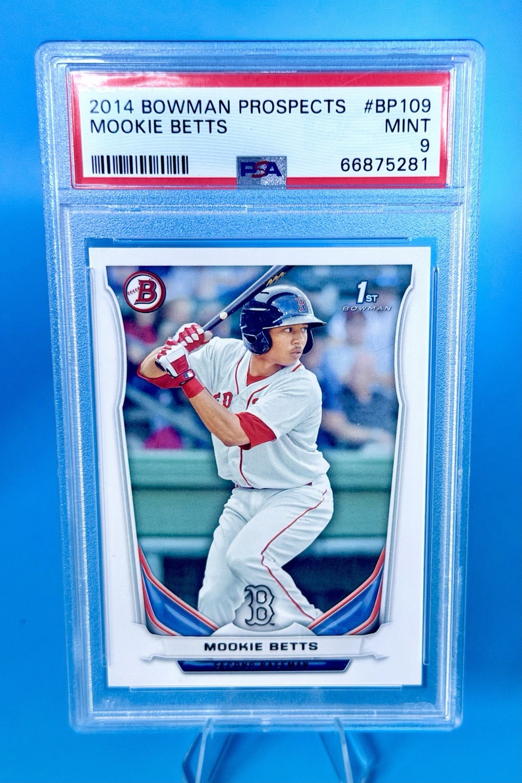 2014 Bowman - Prospects Mookie Betts #BP109 (RC) view 1