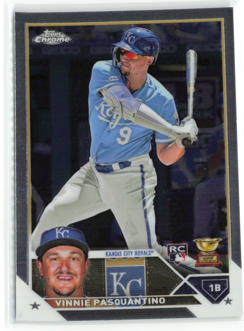 2023 Topps Chrome Vinnie Pasquantino RC Kansas City Royals #119