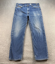 Vintage Levis 505 Jeans Mens 40x32 38x31 Regular Orange Tab Made in USA 90s