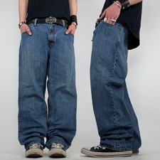 Vintage y2k baggy wide leg faded stonewash grunge archive skater jeans