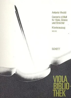 Concerto D Minor RV 540 / PV 266 | Antonio Vivaldi | Klavierauszug | 1981
