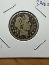 1900 Barber Quarter - As Shown! (#2980)