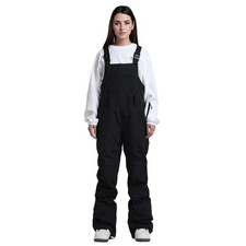 Women Snowboard Bib Snow Pants Overalls Outdoor Sport Snowboarding Pants Warm...