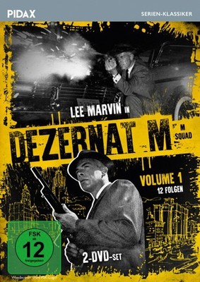 Dezernat M, Vol. 1 (M Squad) / 12 Folgen der legendären Kriminalserie mit L ...