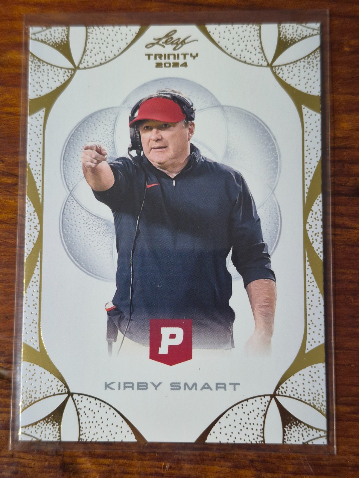 2024 Leaf Trading Pristine Auctions Trinity # 65 Kirby Smart NM/MINT