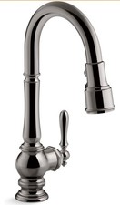 KOHLER K-99261-TT Artifacts 1.5 GPM Kitchen Faucet, Vibrant Titanium