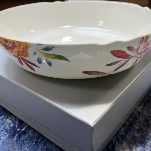 SPODE LUCIA SERVING BOWL 11” FLORAL MULTICOLOR; NEW & GIFT BOXED; BEAUTIFUL - Picture 17 of 19