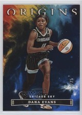 2023 Panini Origins WNBA Blue 15/75 Dana Evans #18 4s3