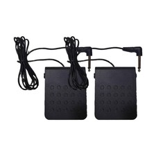 2 Pieces Electronic Drum Pedal Lightweight Portable Anti Slip Foot Pedal