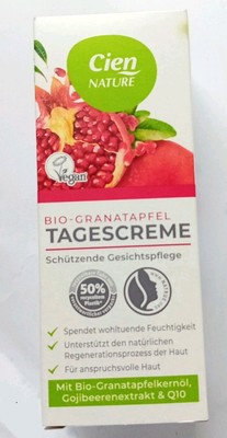 CIEN  NATURE  BIO GRANATAPFEL TAGESCREME  SCHÜTZENDE GESICHTPFLEGE