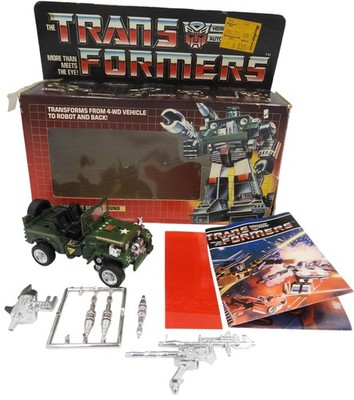 G1 Transformers Hound Autobot 1984 Hasbro Boxed w/ Accessories