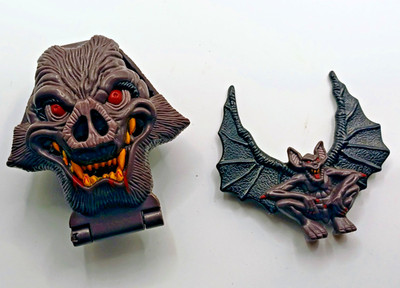 Mighty Max 'Defeats Vamp Biter' Horror Head - 1992 Figur fehlt